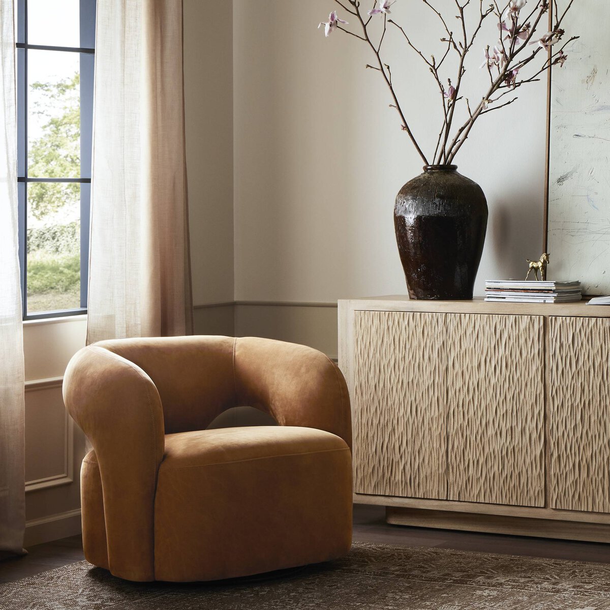 Mazie Swivel Chair SR Interiors