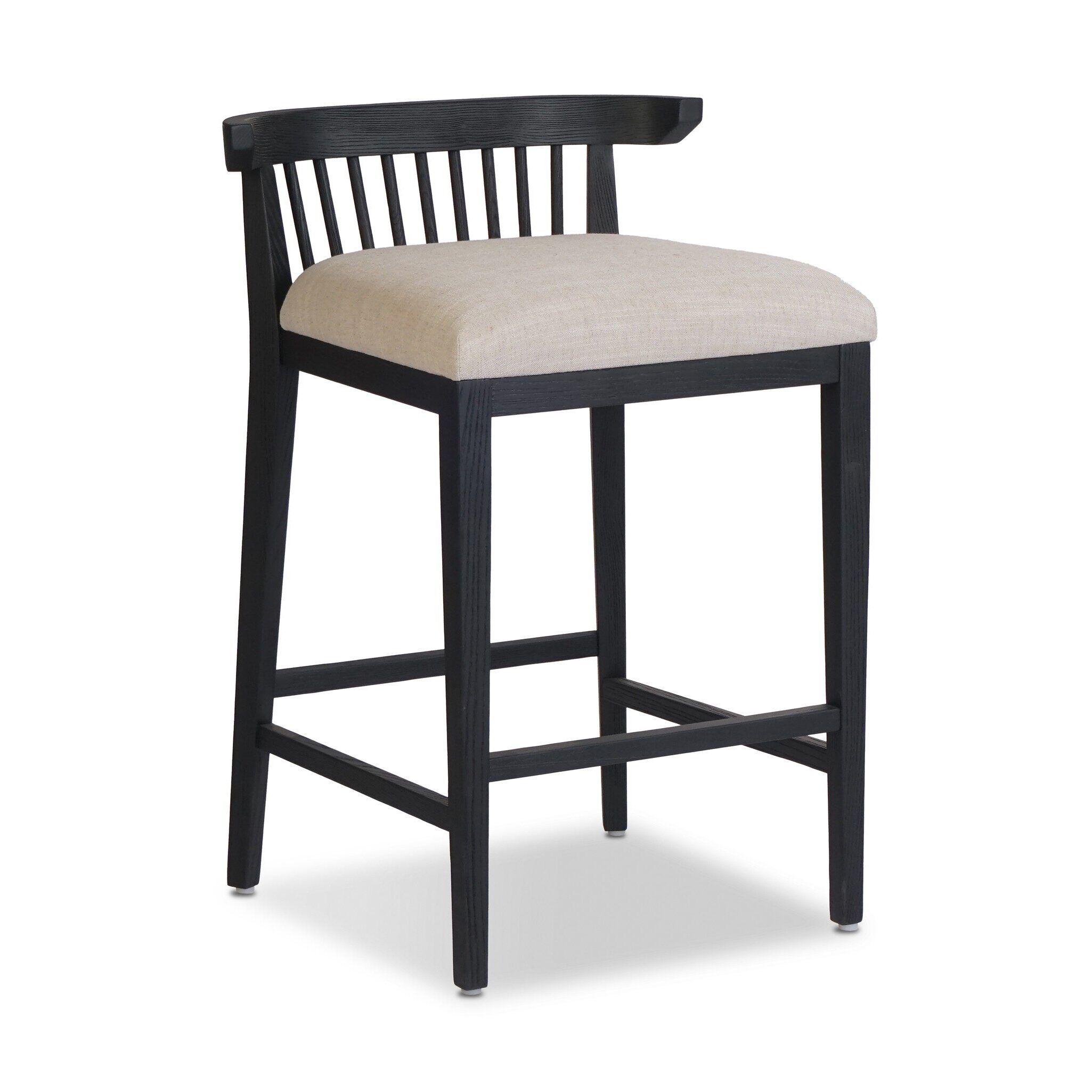 Tullio Counter Stool in Black Ash
