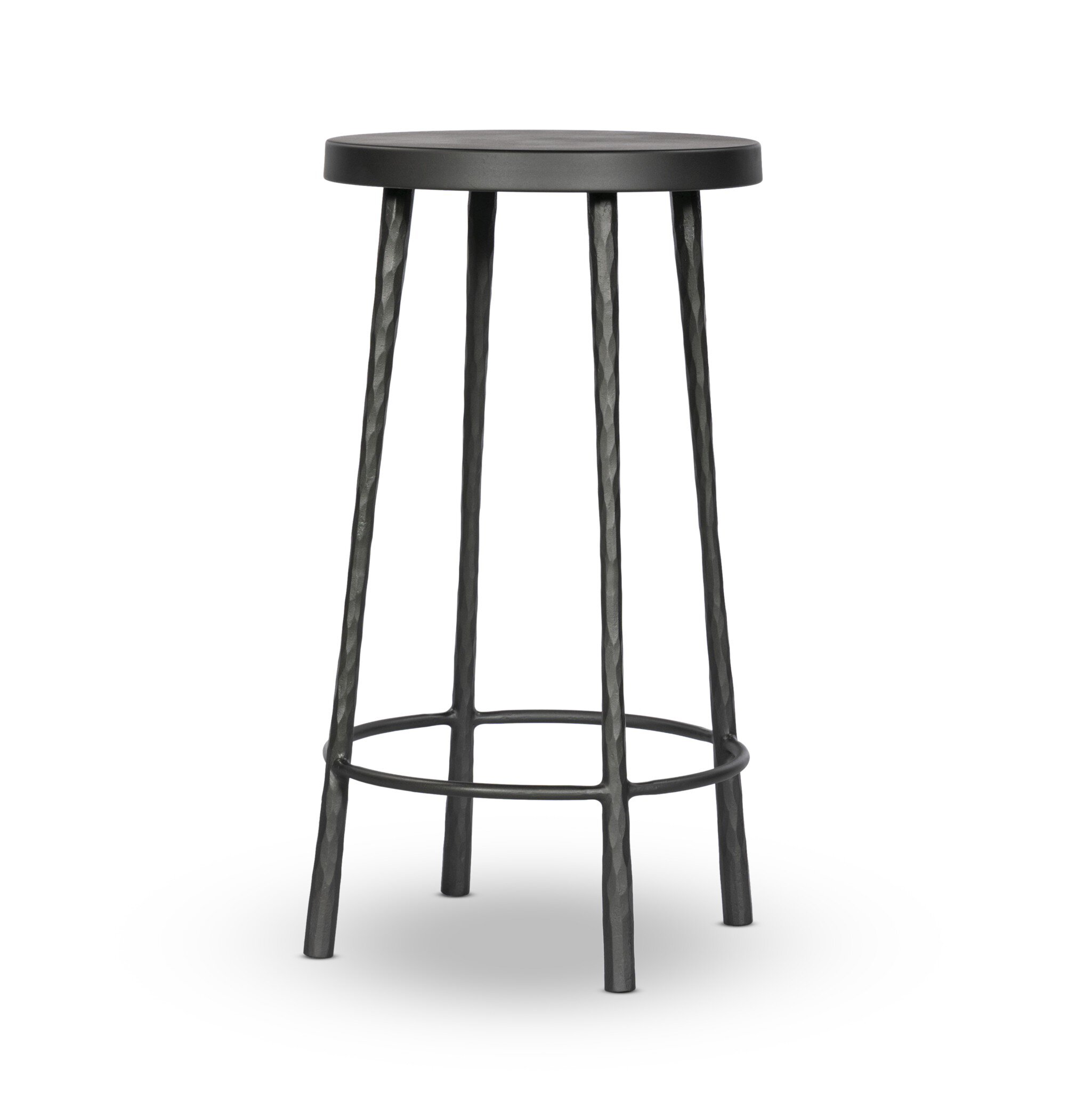Westwood Counter Stool in Hammered Gunmetal