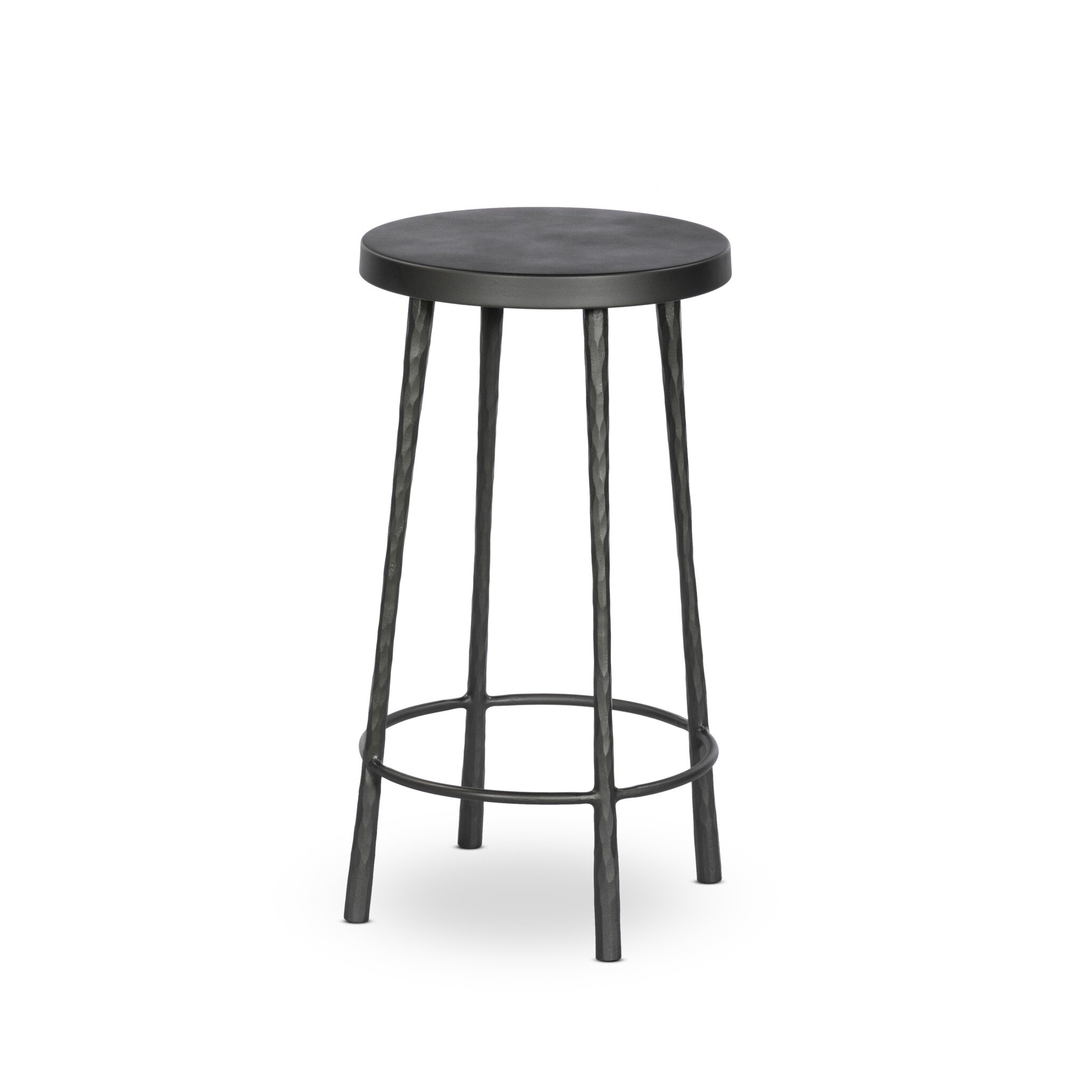Westwood Counter Stool in Hammered Gunmetal - Image 2