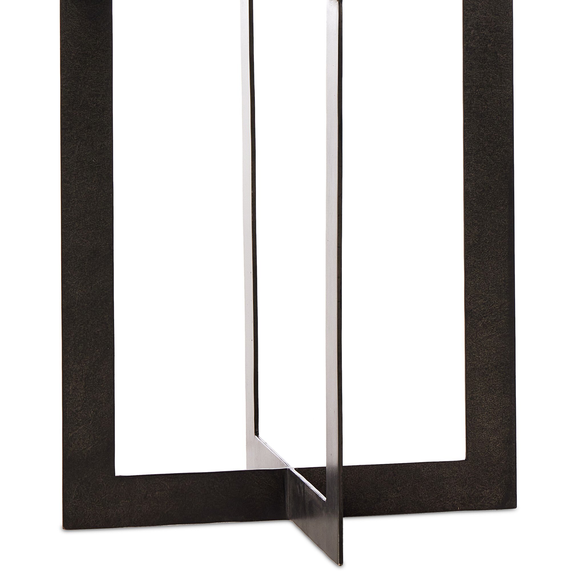 Lennie Cast Glass End Table - Image 3