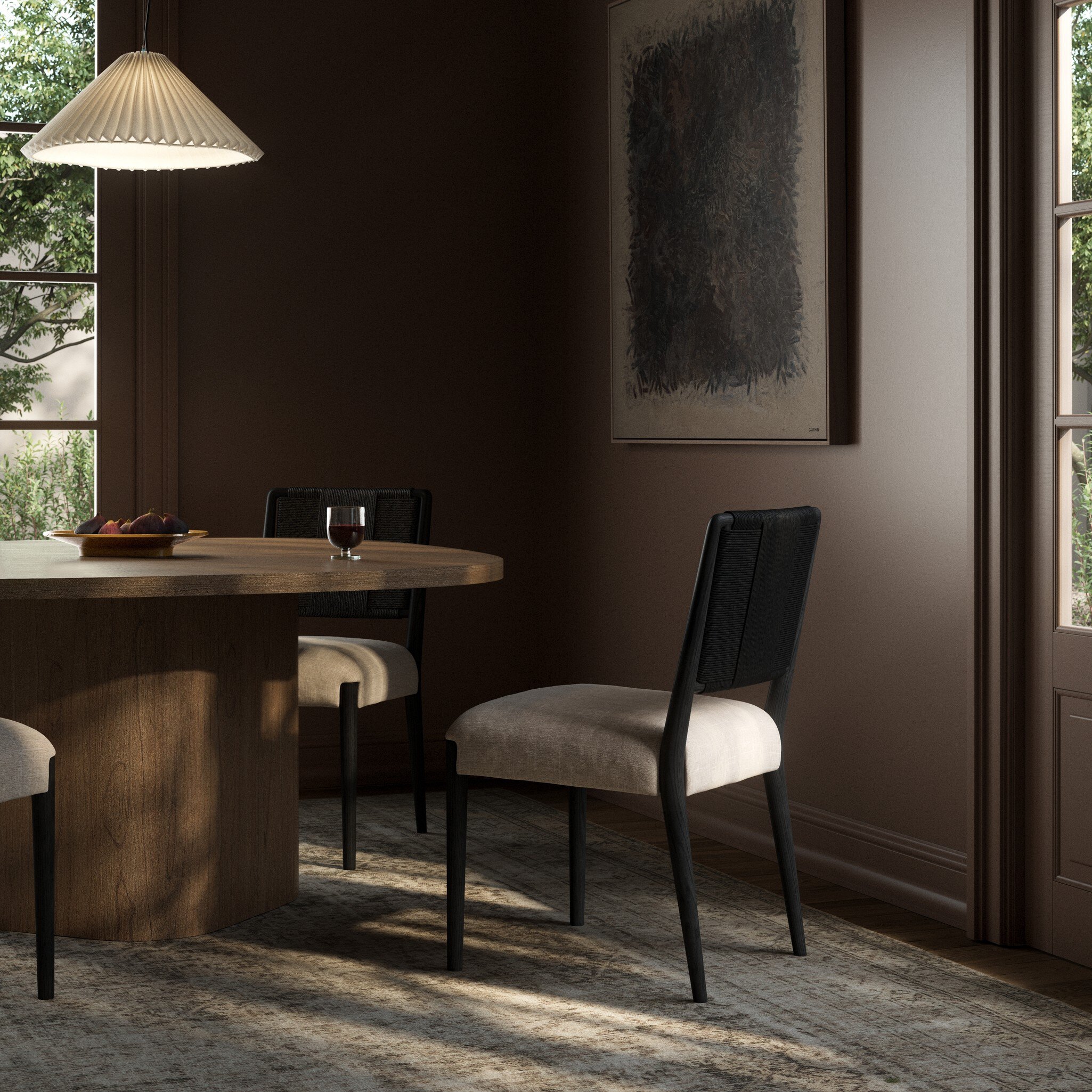 Rothler Dining Chair in Black Brushed Ash - Image 13