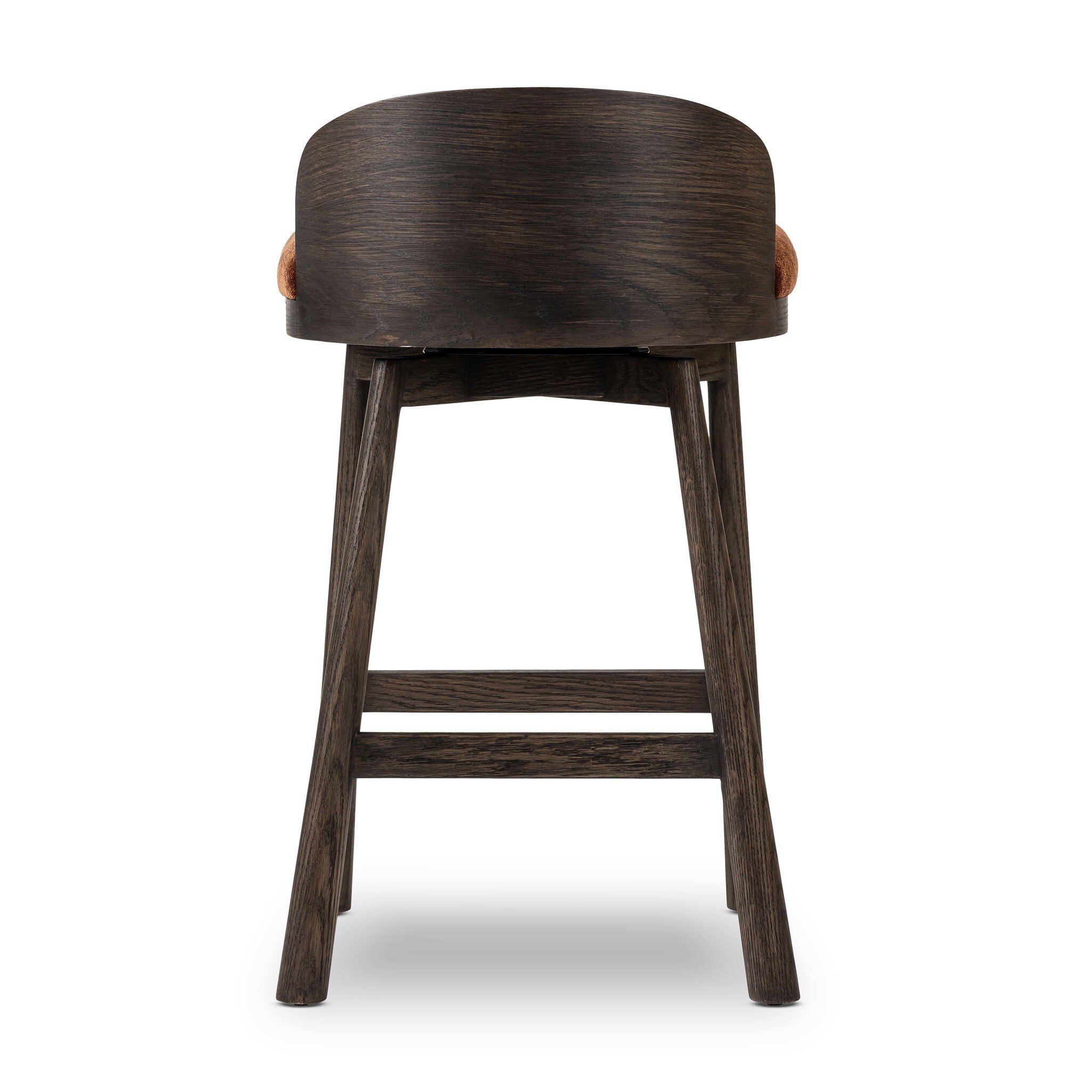 Cloris Swivel Counter Stool In Altair Sienna - Image 5