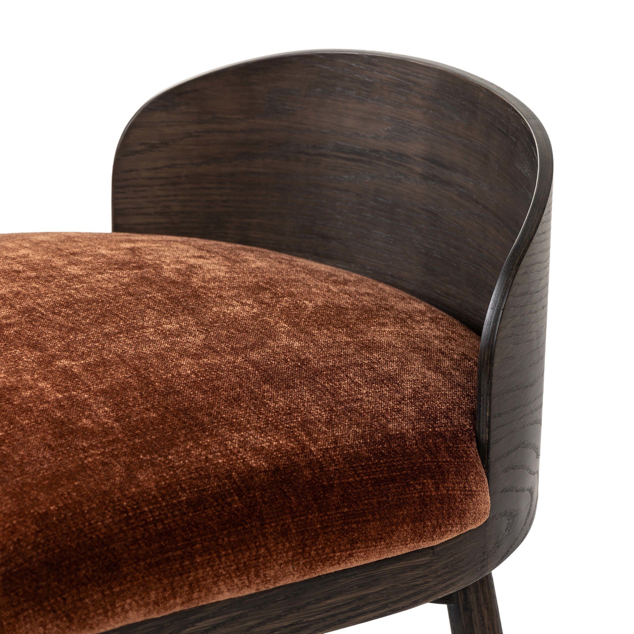 Cloris Swivel Counter Stool In Altair Sienna - Image 6