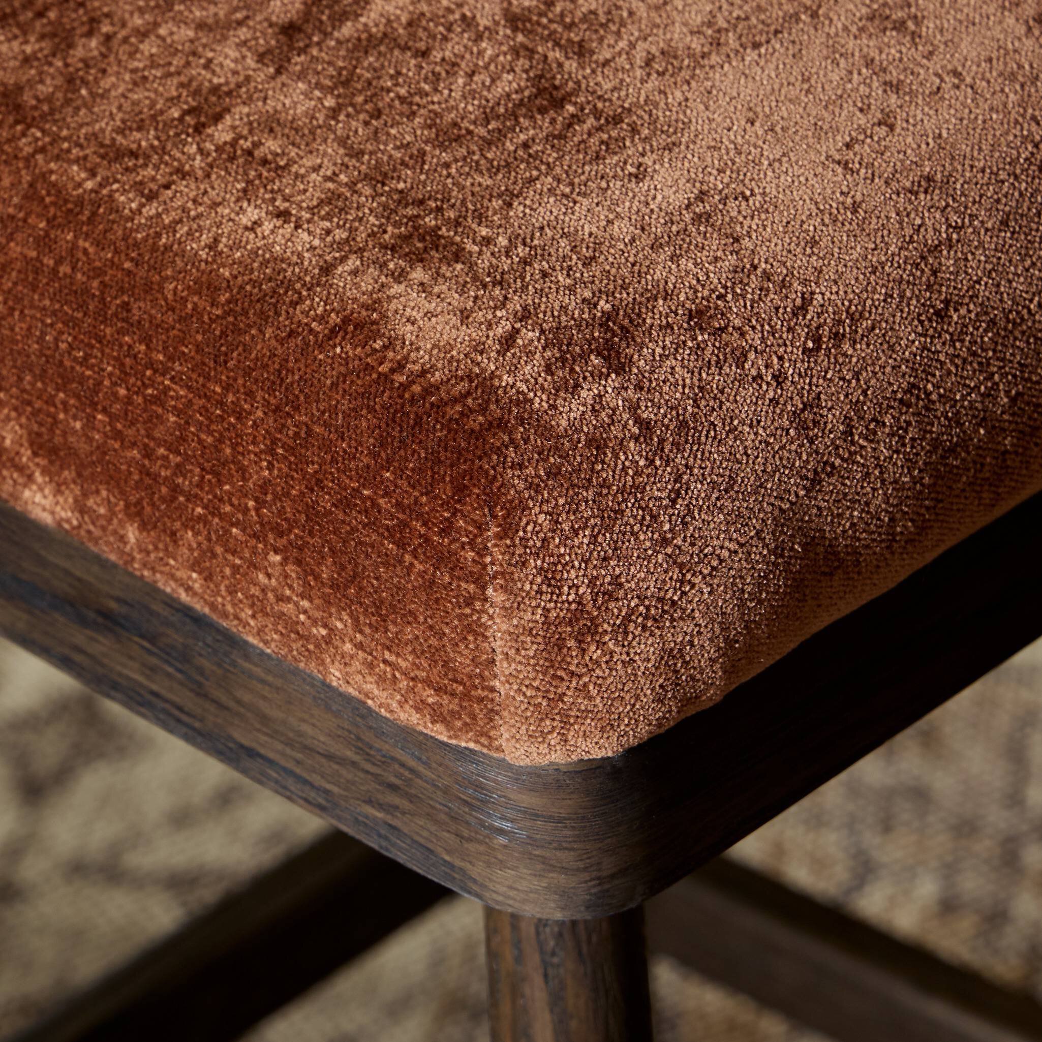 Cloris Swivel Counter Stool In Altair Sienna - Image 8
