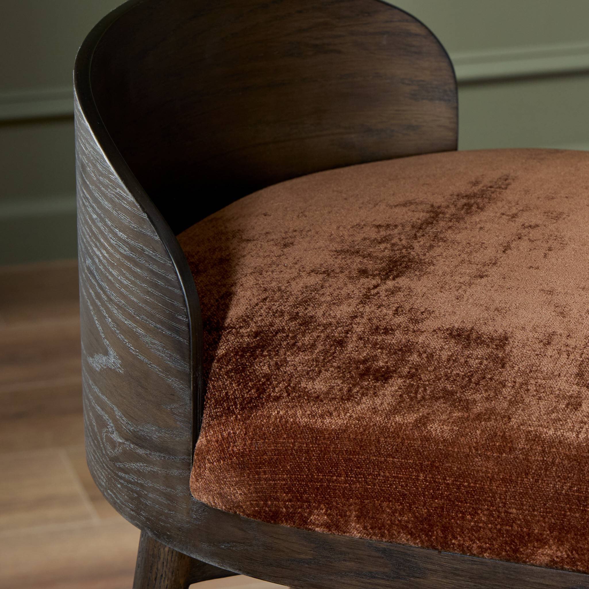 Cloris Swivel Counter Stool In Altair Sienna - Image 9