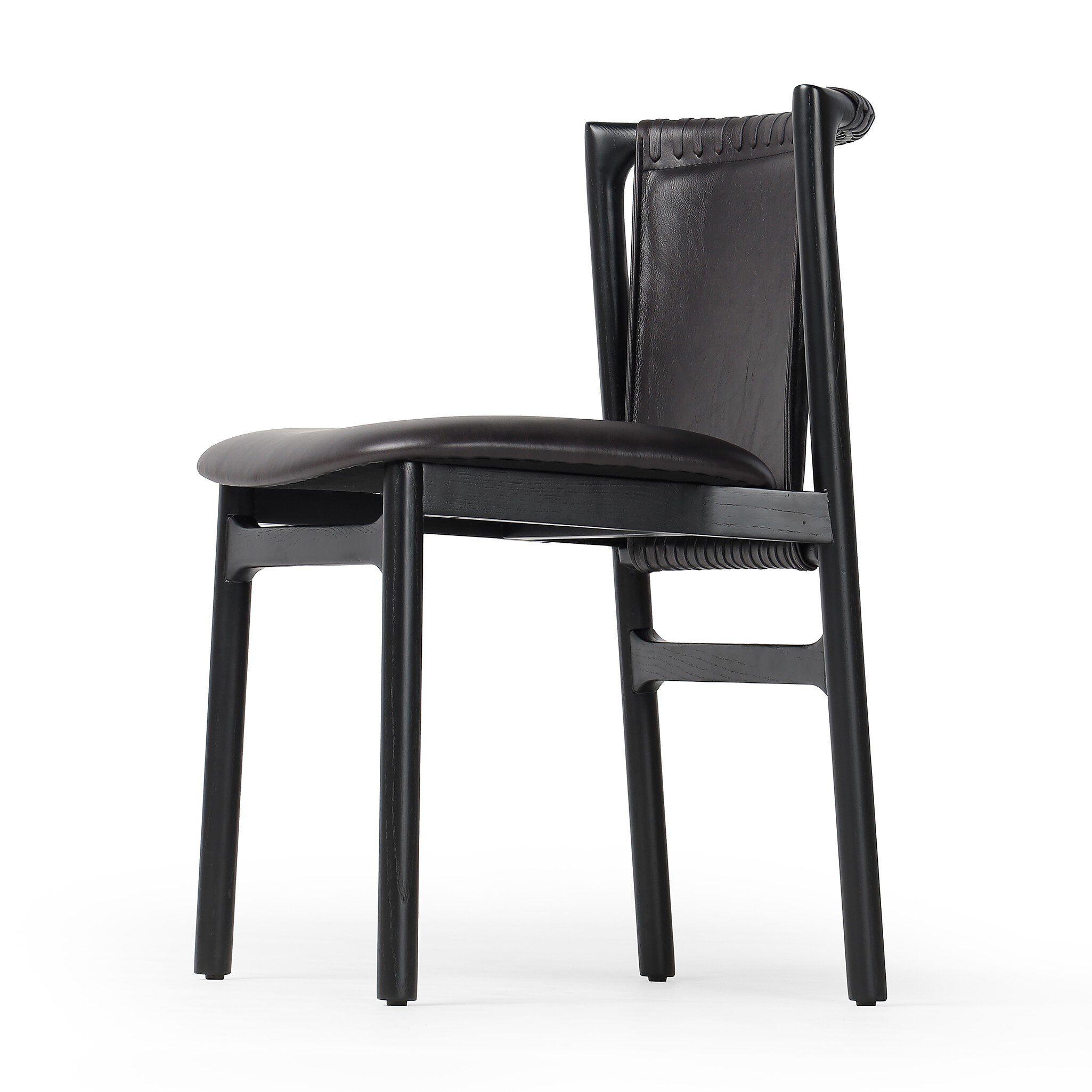 Baden Dining Chair In Sonoma Black - Image 9