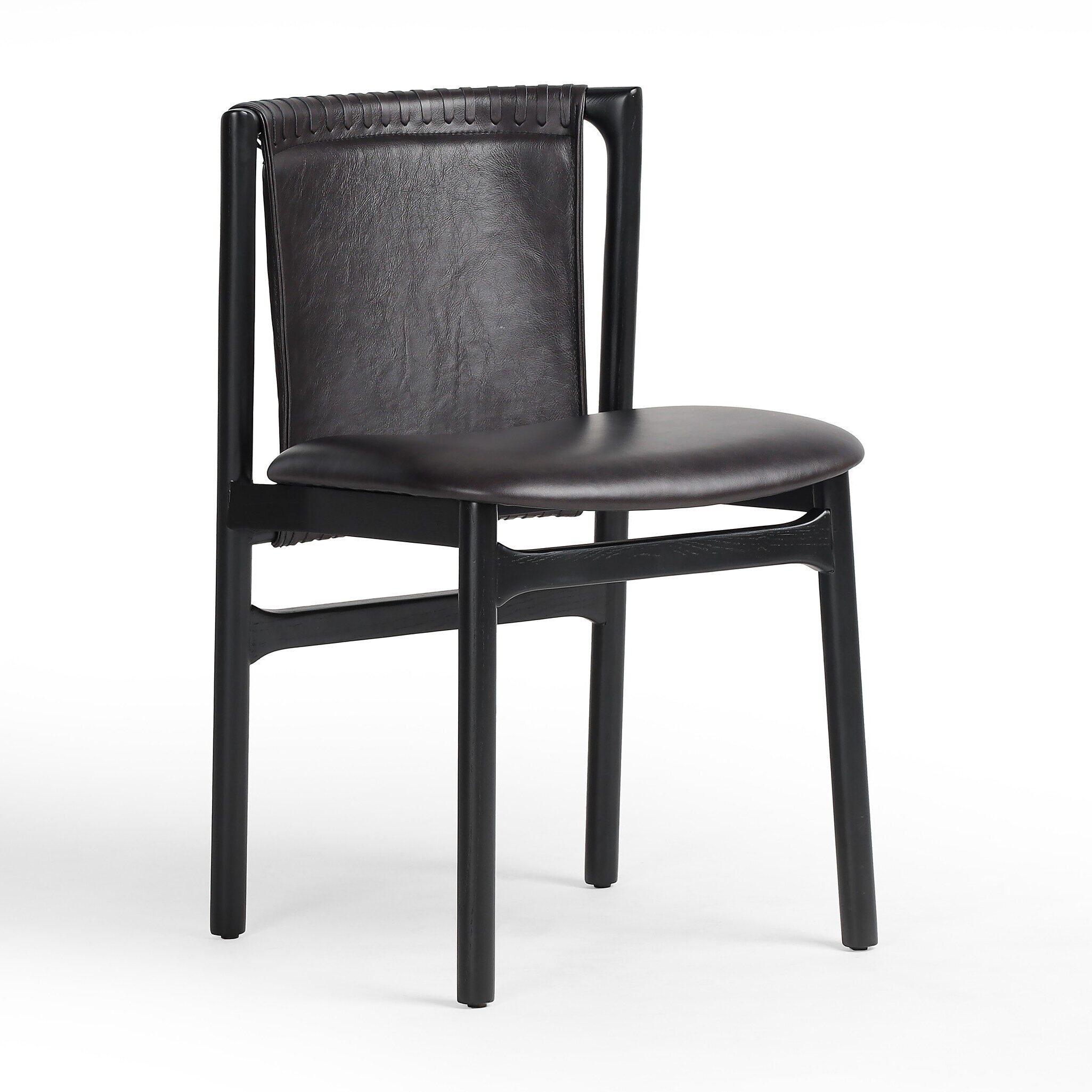 Baden Dining Chair In Sonoma Black