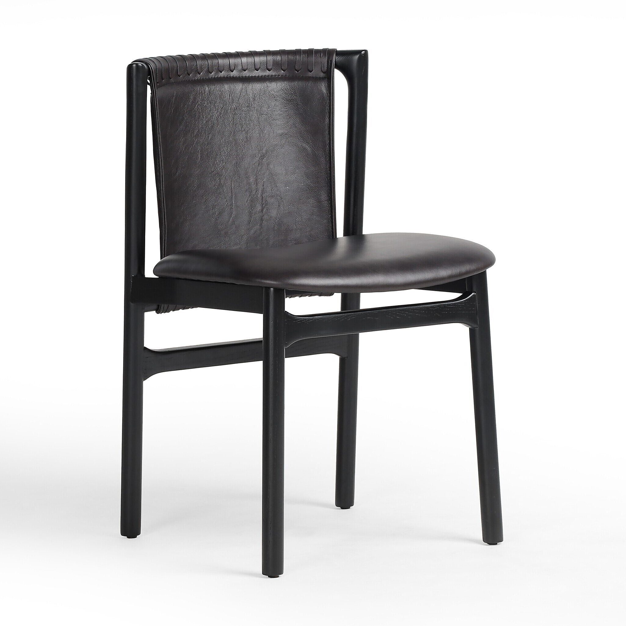 Baden Dining Chair In Sonoma Black