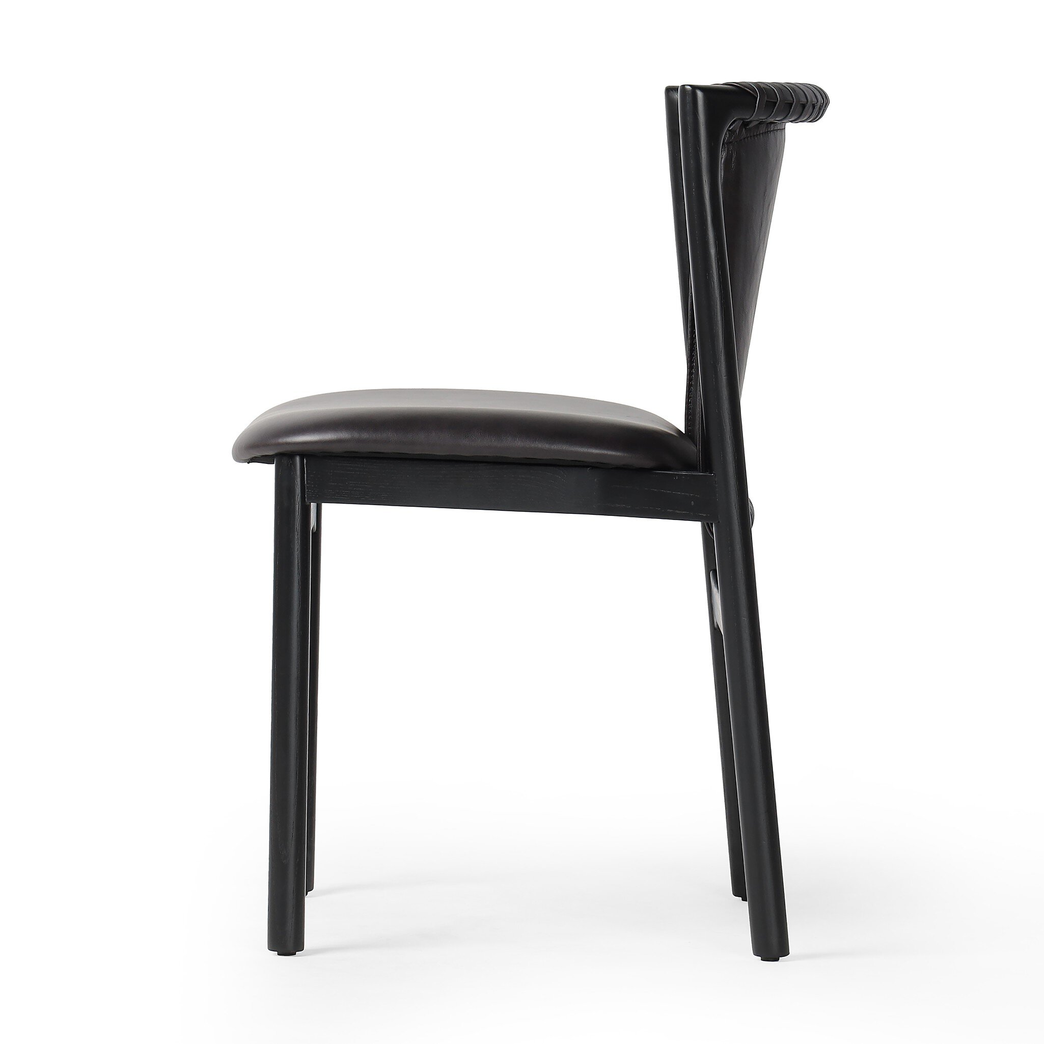 Baden Dining Chair In Sonoma Black - Image 3
