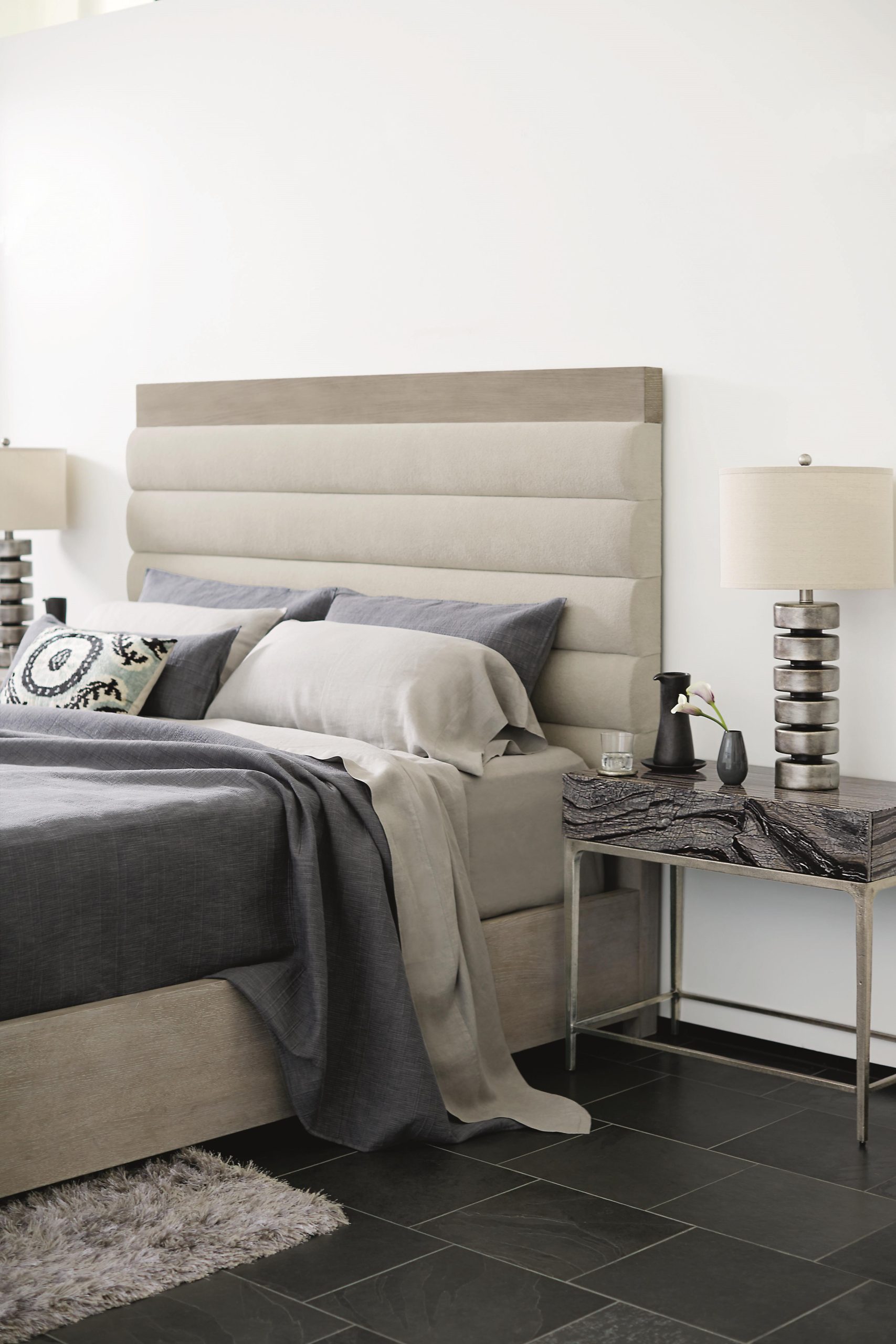 Linea Upholstered Channel Bed - Image 5