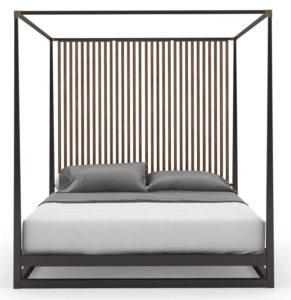Pinstripe Queen Bed - Image 2