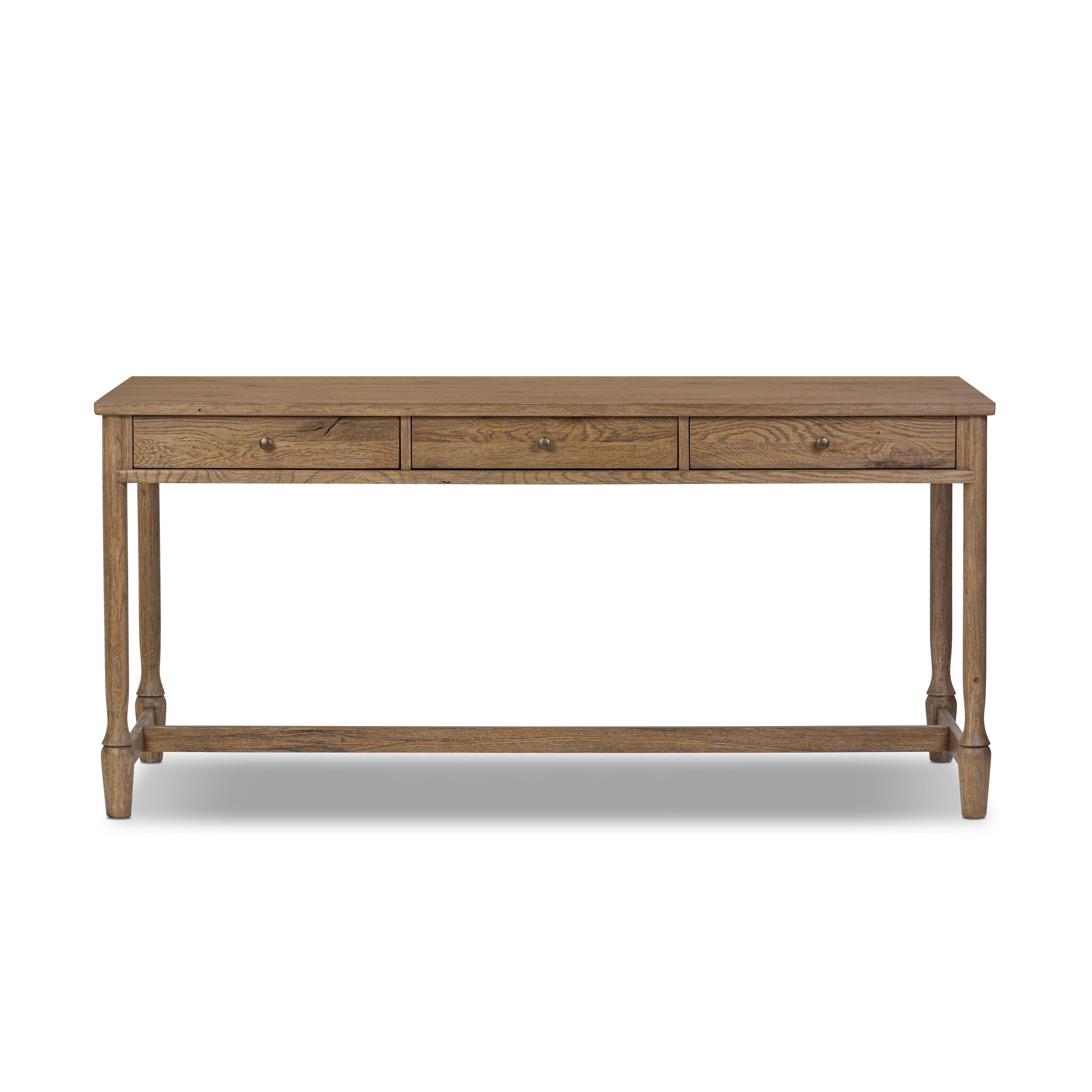 Bari Desk - Weathered Oak Veneer - Image 2