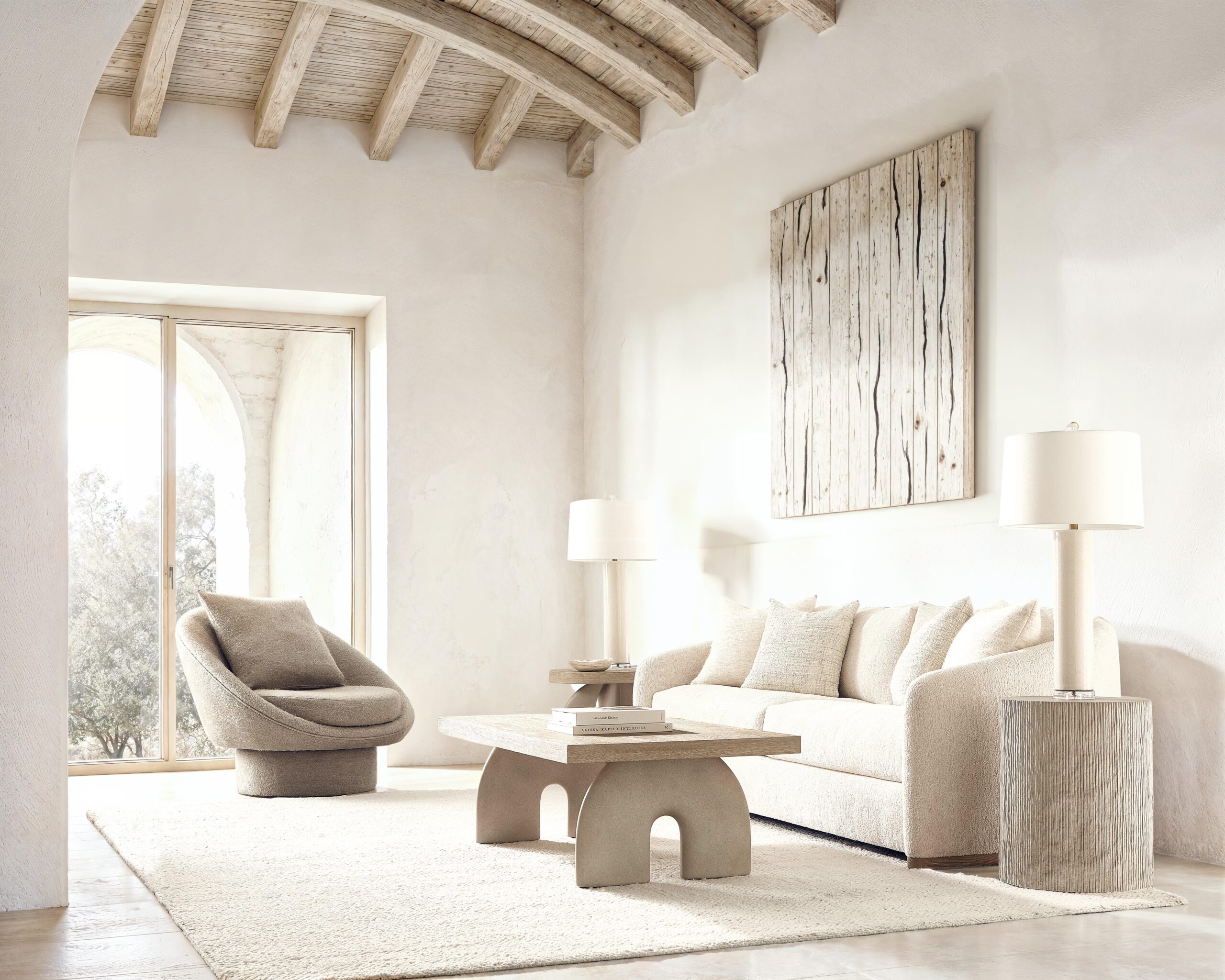 Lucia Fabric Swivel Chair - Image 6